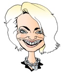 Caricature of Becky Reid, Marketing Manager