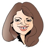 Vicky Keeble Caricature